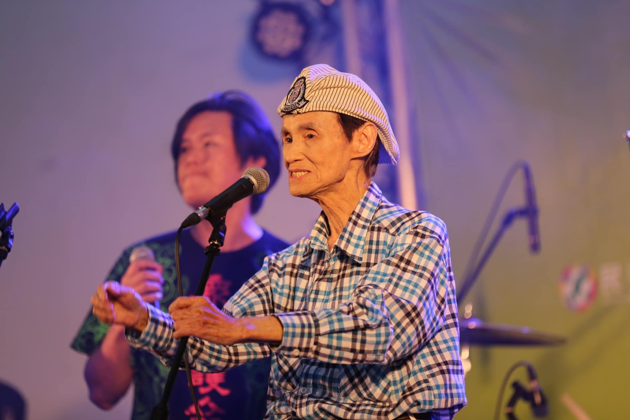 「國寶歌王」文夏6日辭世，享耆壽94歲。(蔡英文臉書)