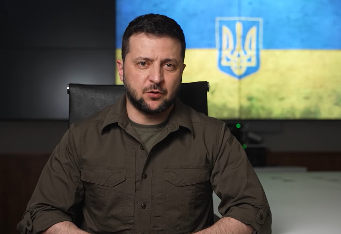 烏克蘭總統澤倫斯基(Volodymyr Zelensky)。(圖截自澤倫斯基臉書)