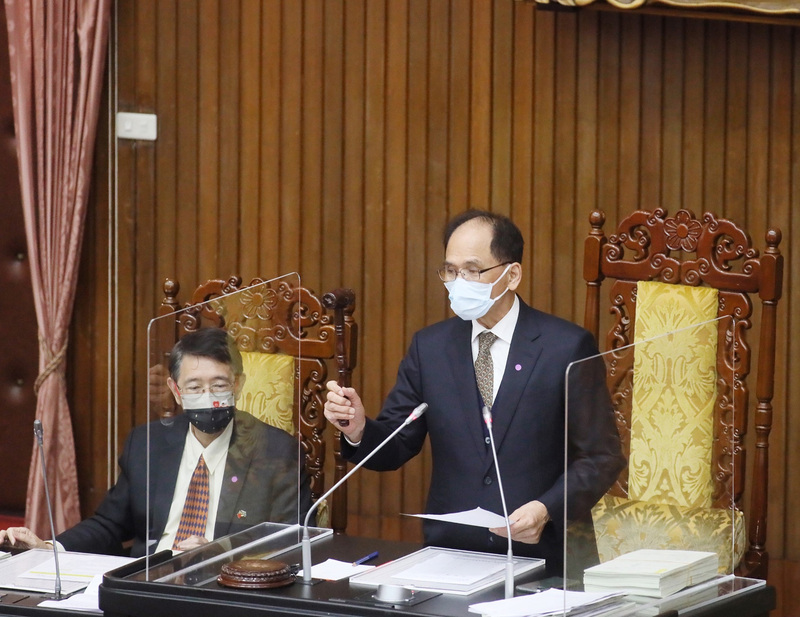 「後備軍人召集優待條例」13日在立法院長游錫堃的敲槌聲中，三讀通過。 (資料照／中央社)