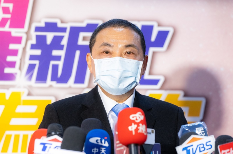 新北市長侯友宜受訪。 (資料照片／中央社)