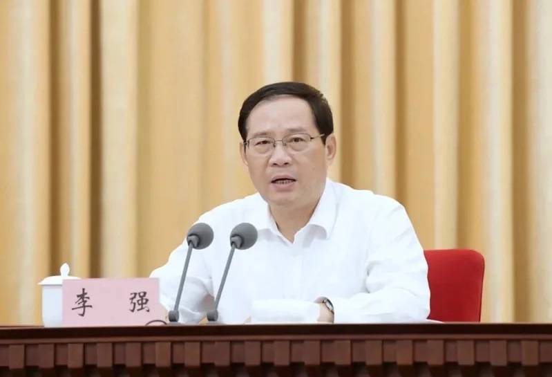 上海市委書記李強。(微博)