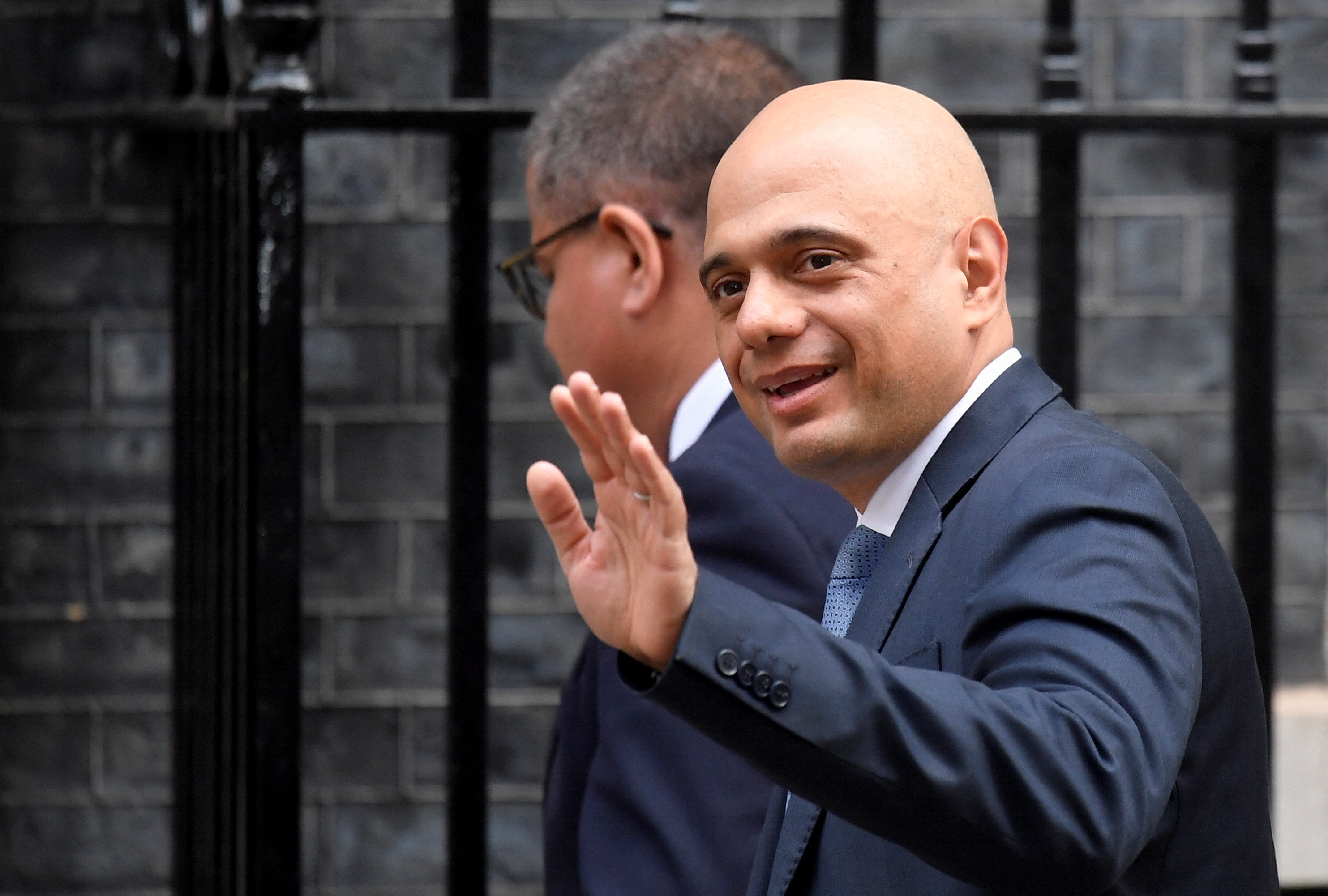英國衛生大臣賈維德(Sajid Javid)。（路透社/達志影像）