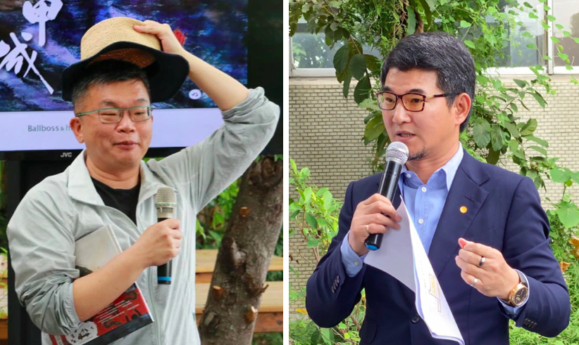 民進黨拍板由立法院副院長蔡其昌(左)以及立委劉建國(右)分別挑戰台中市市長以及雲林縣縣長大選。（圖：蔡其昌、劉建國臉書/央廣合成）