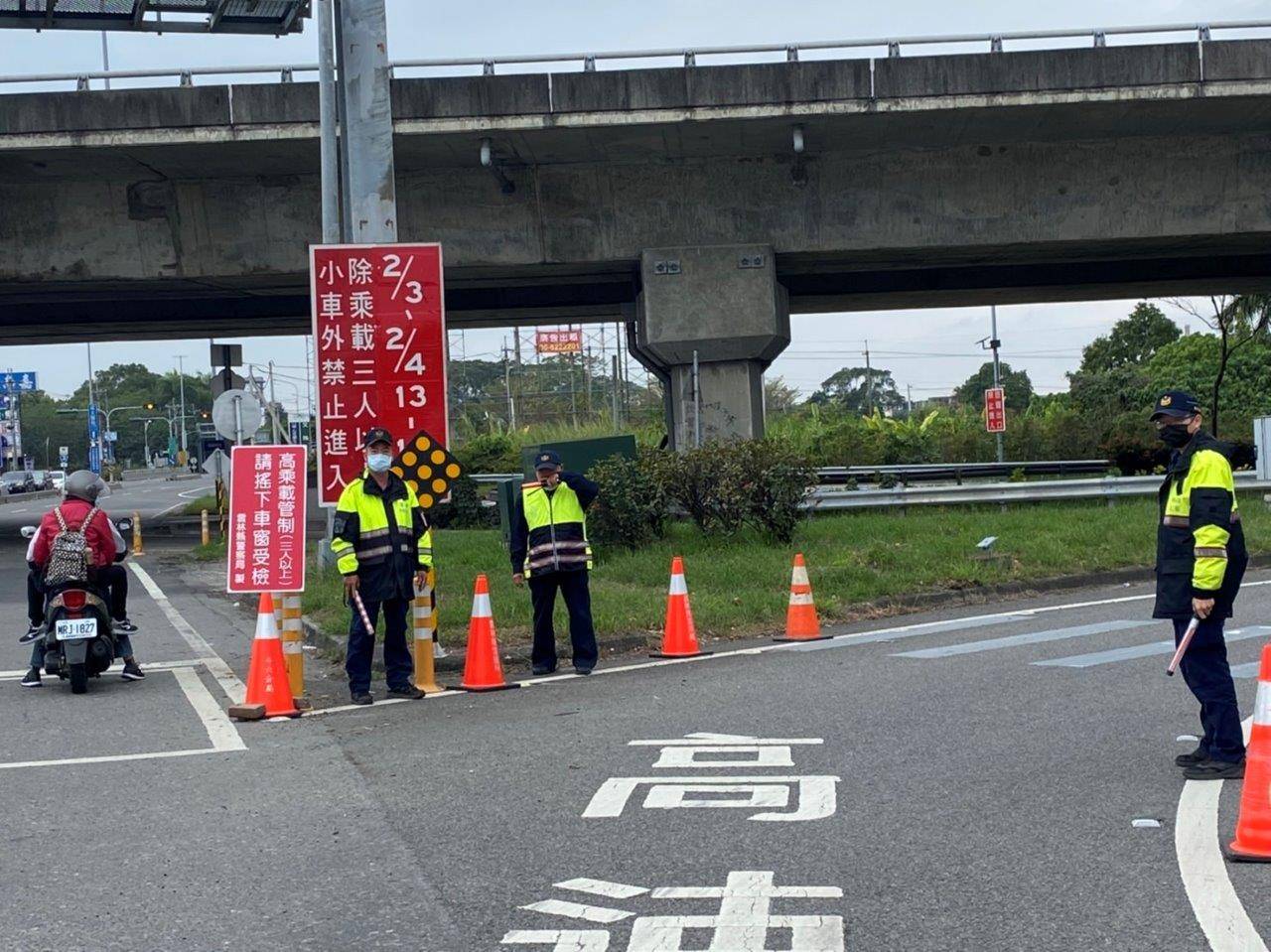 警政署29日表示，將全力配合交通部規劃，進行勞動節連假疏運管制。(警政署提供)
