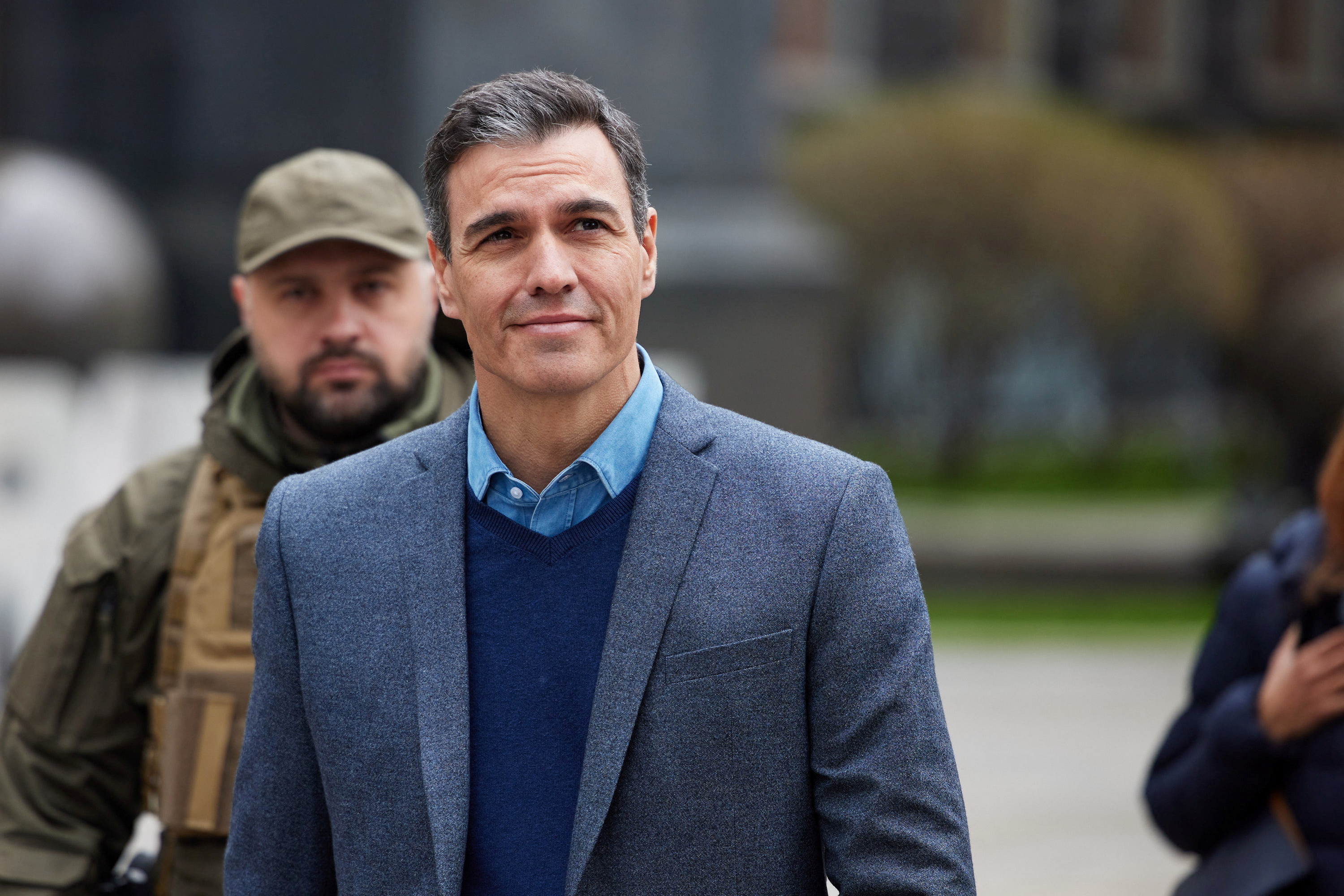 西班牙總理桑傑士(Pedro Sanchez)  (路透社/達志影像)