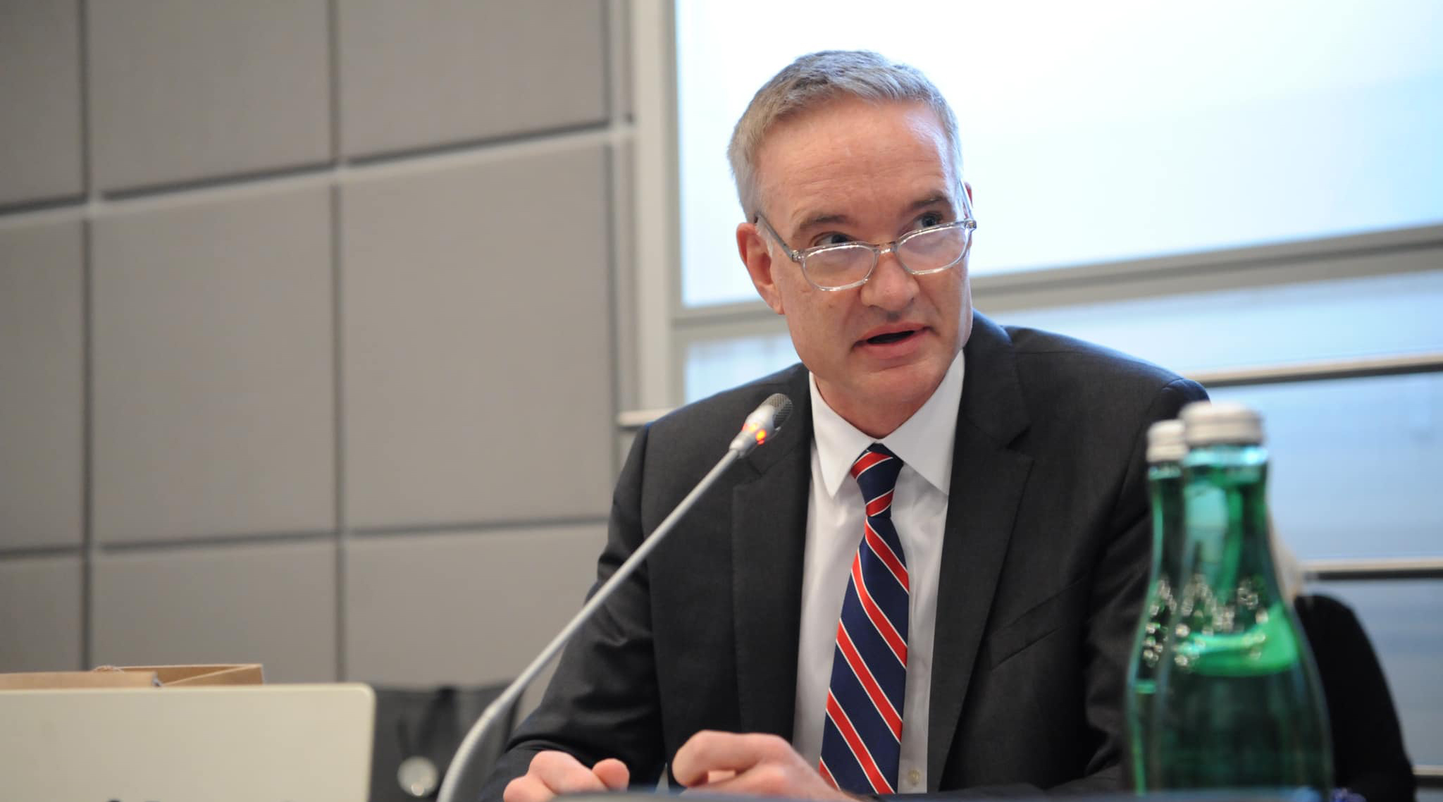 美國駐歐洲安全暨合作組織大使卡本特(Michael Carpenter)。 (圖:OSCE)