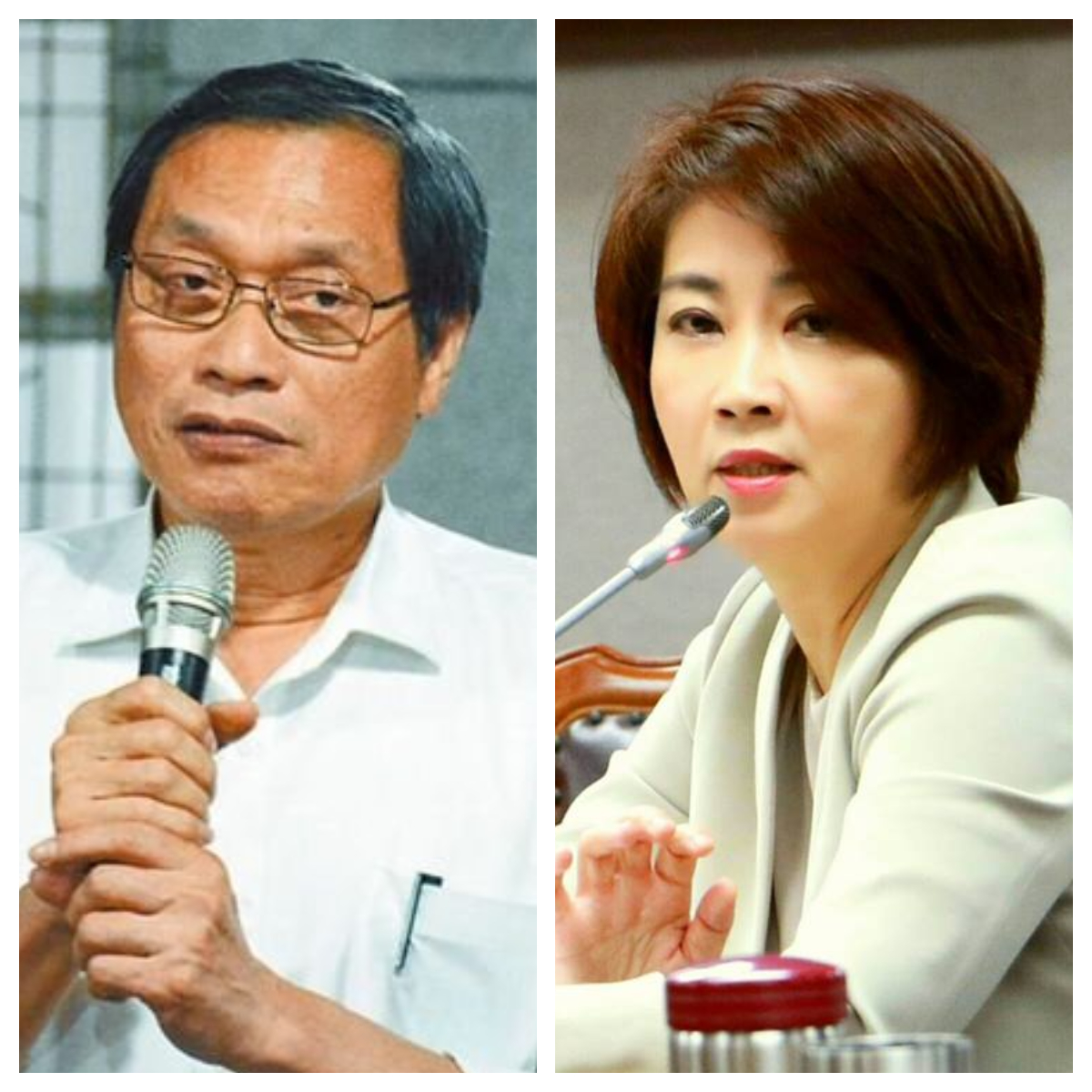 針對國民黨前立委蘇清泉(圖左／中央社)獲國民黨提名參選屏東縣長，民進黨立委周春米(圖右／周春米辦公室提供)強調，自己才是屏東縣民最好選擇(合成圖)