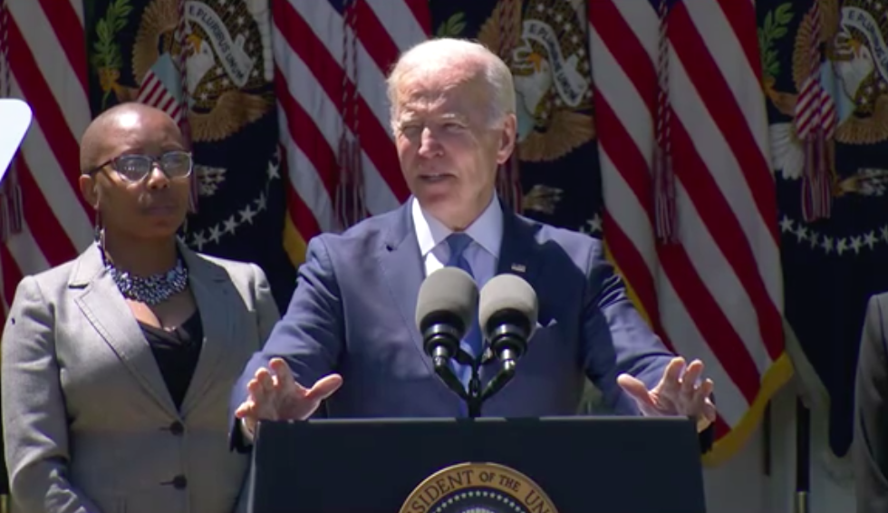 美國總統拜登(Joe Biden)。（Twitter/@POTUS)