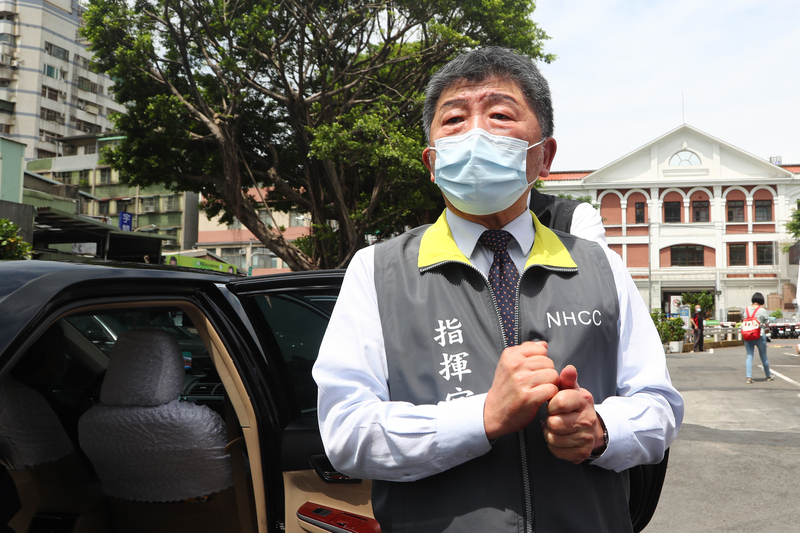 中央流行疫情指揮中心指揮官陳時中20日解隔離。 (圖：中央社檔案照片)