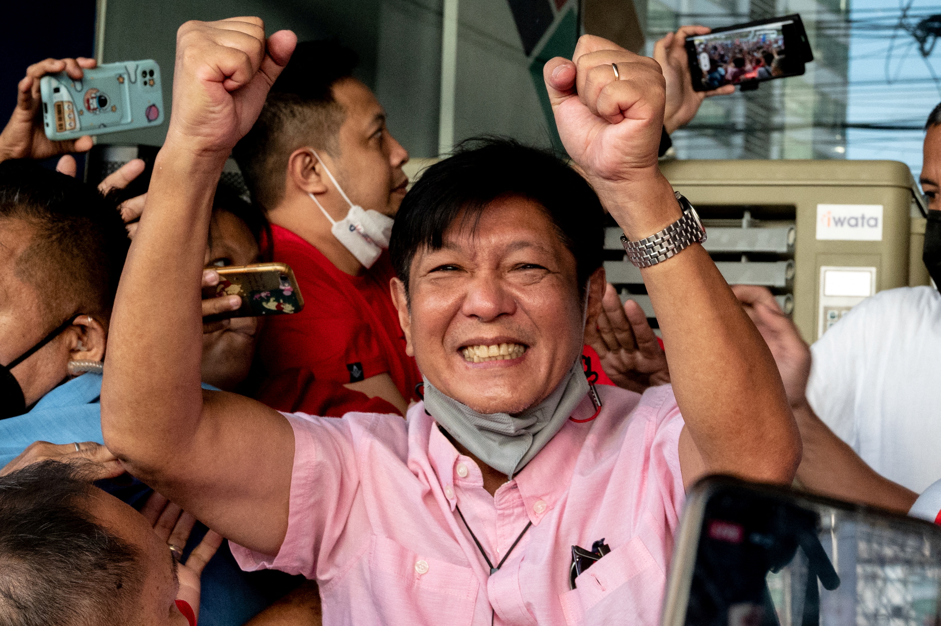 上個月當選菲律賓總統的小馬可仕。(RT/達志影像)