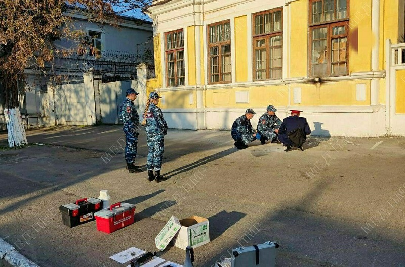 聶斯特河沿岸共和國首府蒂拉斯浦的基礎設施遭到兩起未遂攻擊事件。(圖：聶斯特河沿岸共和國內政部)