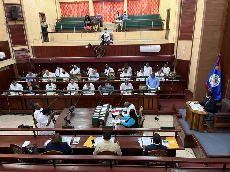 貝里斯眾議院通過友台動議案，支持台灣國際參與，是兩國建交33年以來首次。（駐貝里斯大使館提供） (圖：中央社)