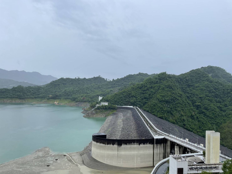 梅雨季報到，水庫可望大進帳。圖為曾文水庫。（南區水資源局提供）(資料照片/CNA)