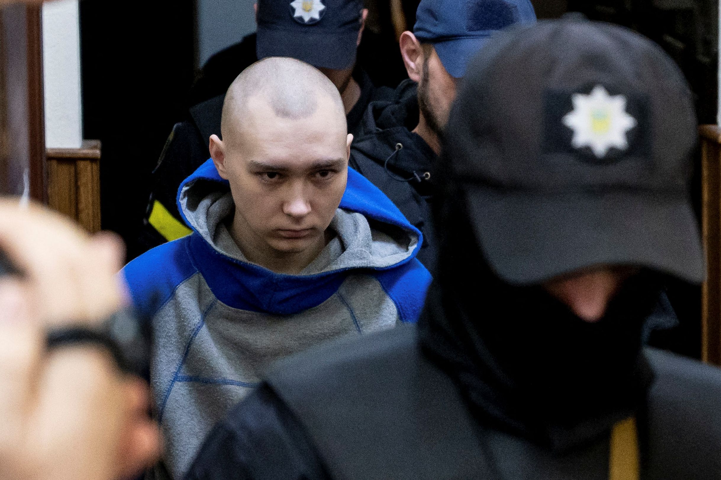 21歲的俄羅斯士兵希希馬林(Vadim Shishimarin)被法庭判有罪並判處他終身監禁。(RT/達志影像)
