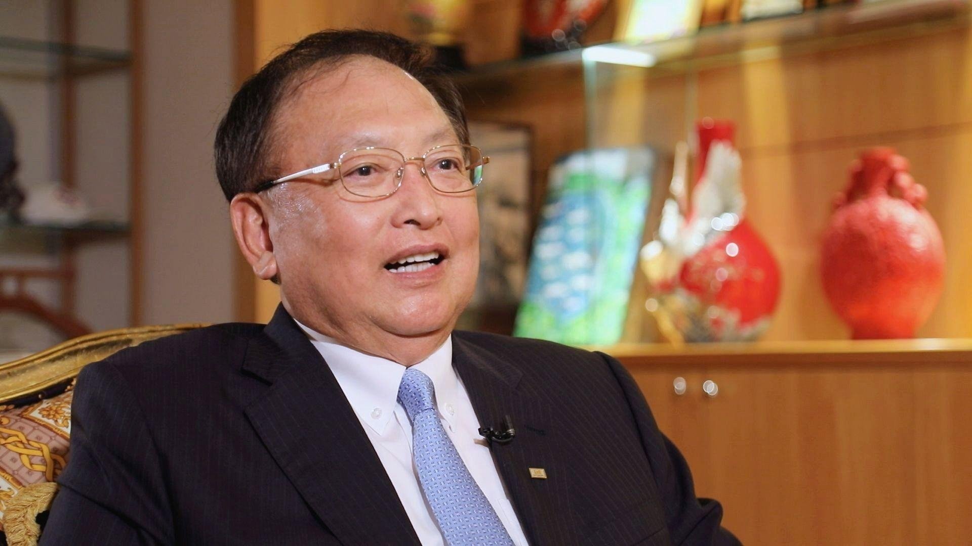 全國中小企業總會理事長李育家(如圖)建議，工商團體在二十大後可能陸續赴中訪問促進兩岸交流，政府可於行前說明相關規範，避免工商界踩到紅線。（全國中小企業總會提供）