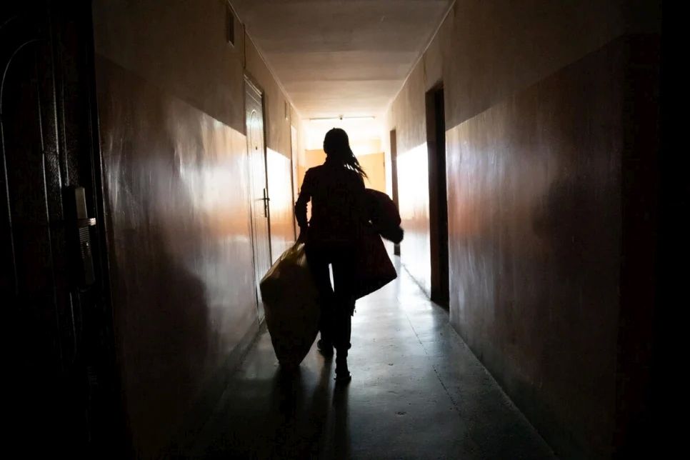 全球被迫流離失所人數破1億大關。(UNHCR/Igor Karpenko)