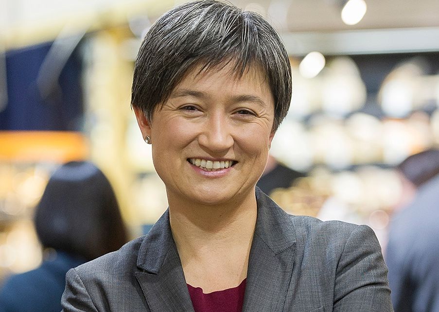 澳洲外長黃英賢(Penny Wong)。(圖取自臉書)