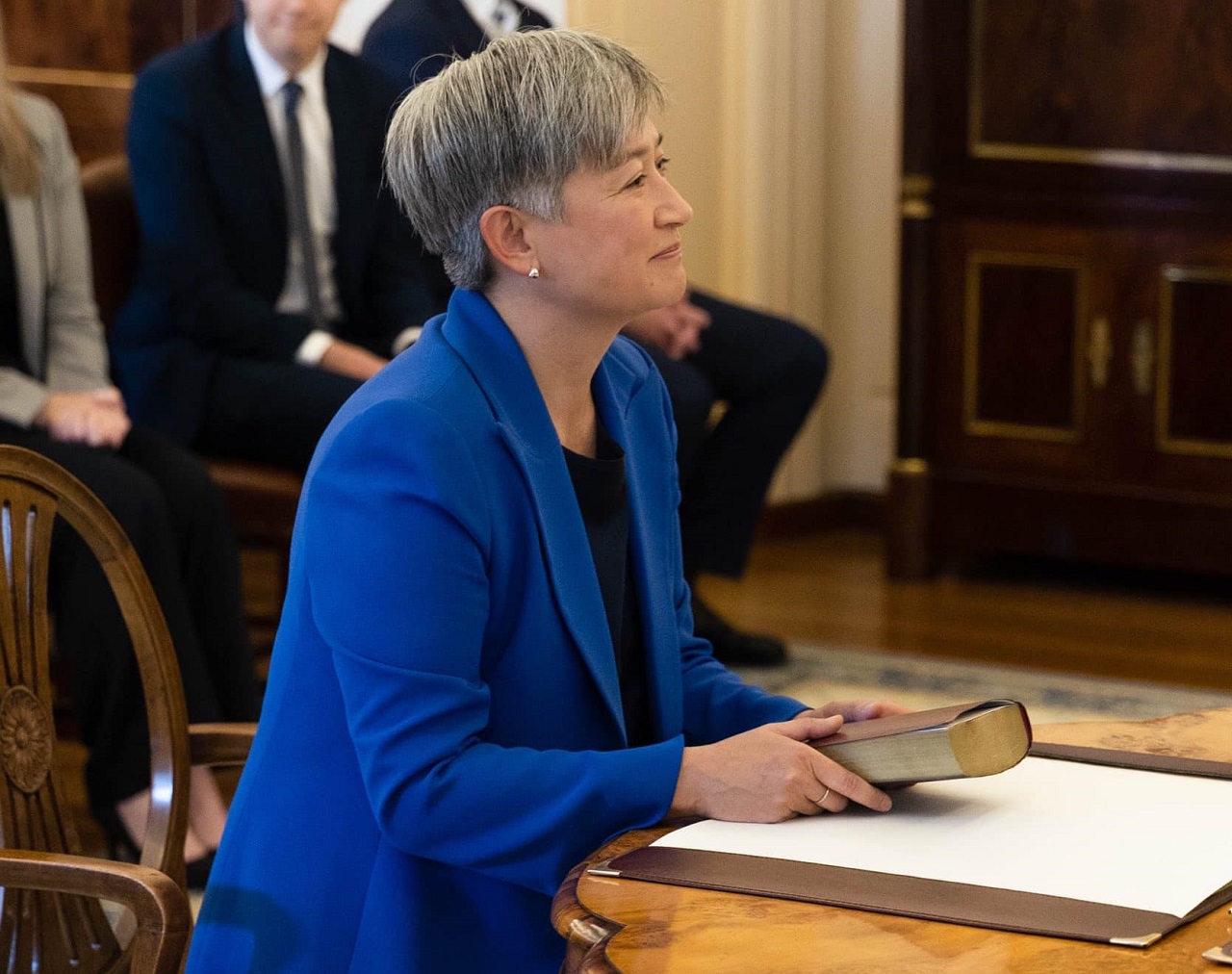 澳洲新華裔外長黃英賢(Penny Wong)本週將訪問中國。(圖：黃英賢臉書)
