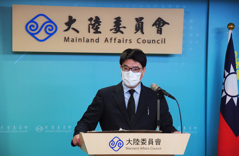 大陸委員會發言人邱垂正。 (圖：中央社)