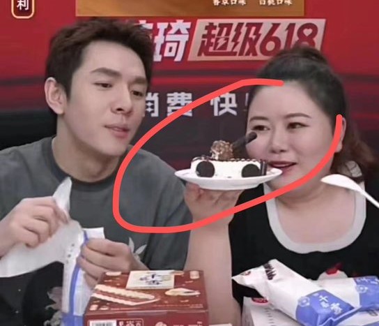 叫賣坦克造型蛋糕，大陸帶貨王李佳琦3日直播被中斷。（網路圖片）