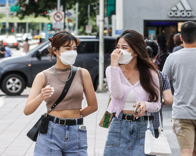中央氣象局指出，大台北地區14日高溫將飆到35度。(資料照片／中央社)