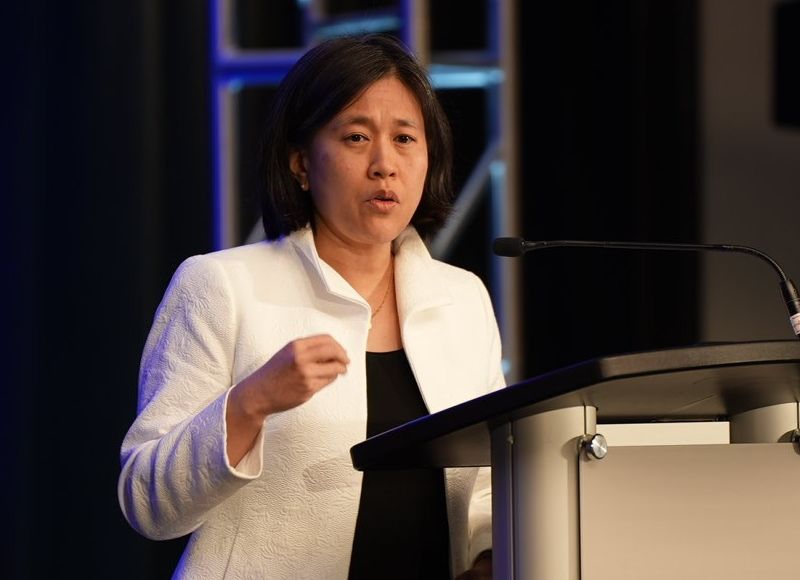 美國貿易代表戴琪(Katherine Tai)。 (圖:戴琪推特)