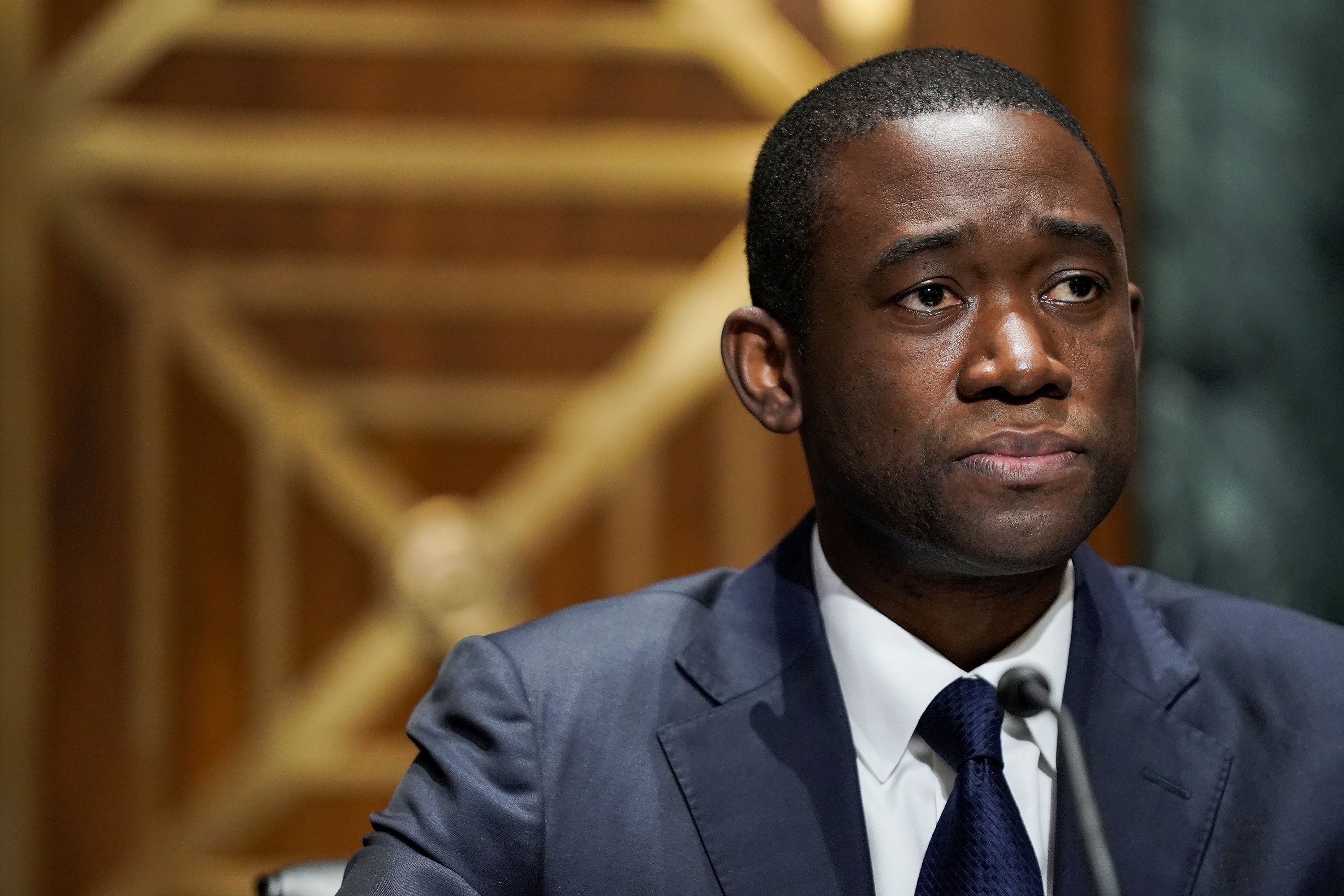美國財政部副部長艾迪耶摩(Wally Adeyemo)。 (RT/達志影像)