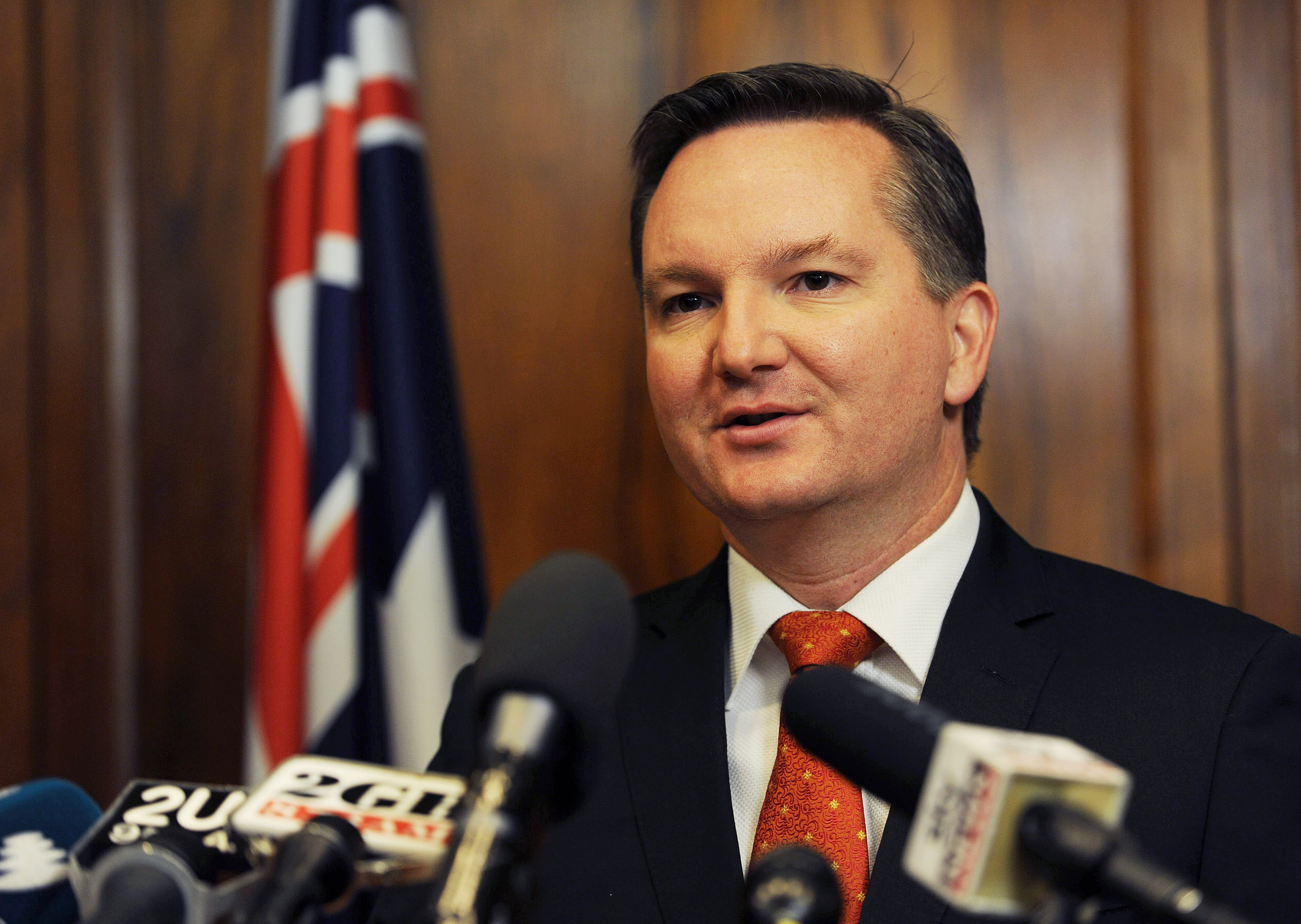 澳洲氣候變遷暨能源部長波溫(Chris Bowen)。(AFP)