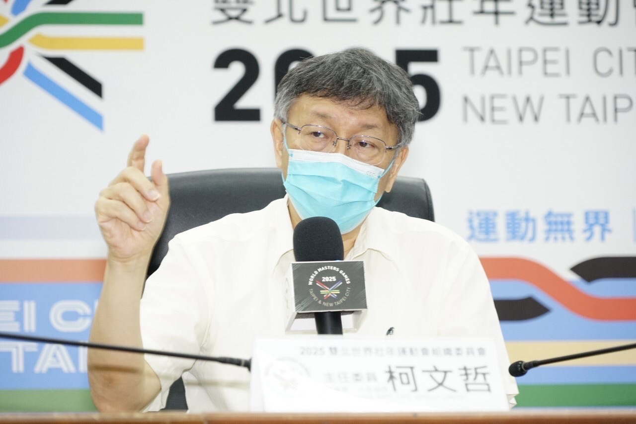 民眾黨主席、台北市長柯文哲20日表示，純粹從經濟考量，「金廈大橋」對金門是好的，也讓小三通更有效率。(北市府提供)