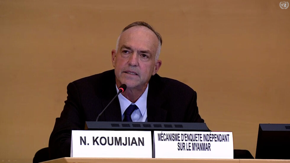 聯合國緬甸問題獨立調查機制(IIMM)負責人庫姆吉恩(Nicholas Koumjian)。 (圖:UN)