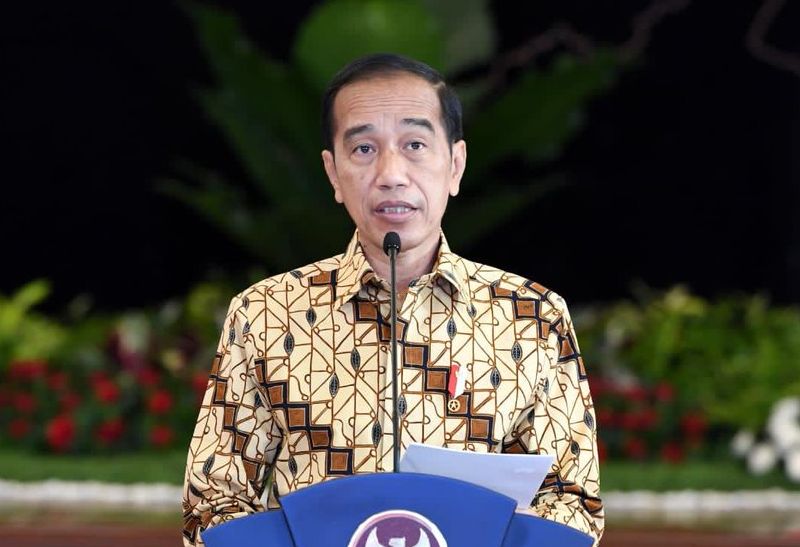 印尼總統佐科威(Joko Widodo)。 (資料照片/ 推特)