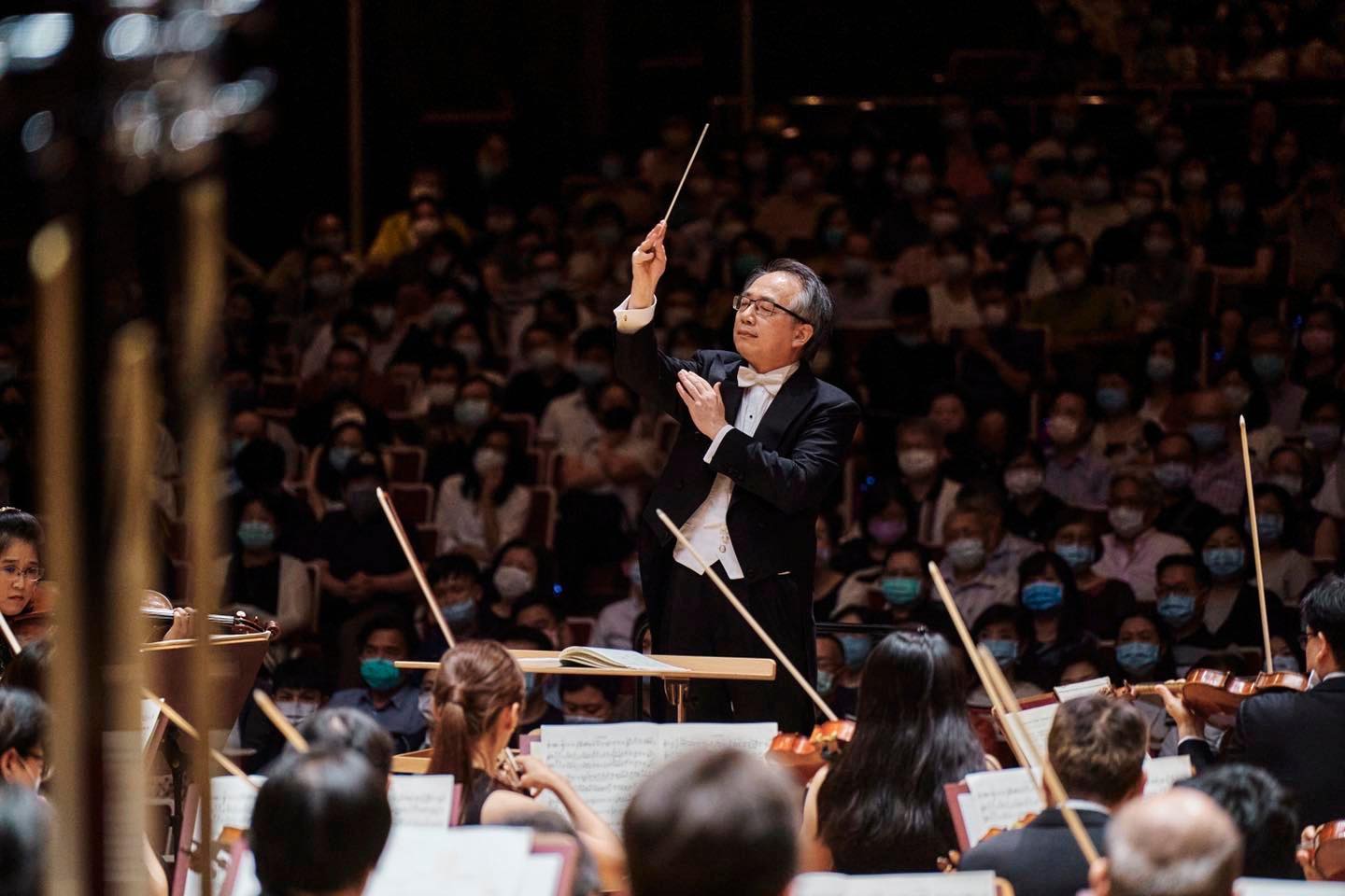 呂紹嘉7月1日將指揮NSO再現布魯克納第五號交響曲。(NSO提供)
