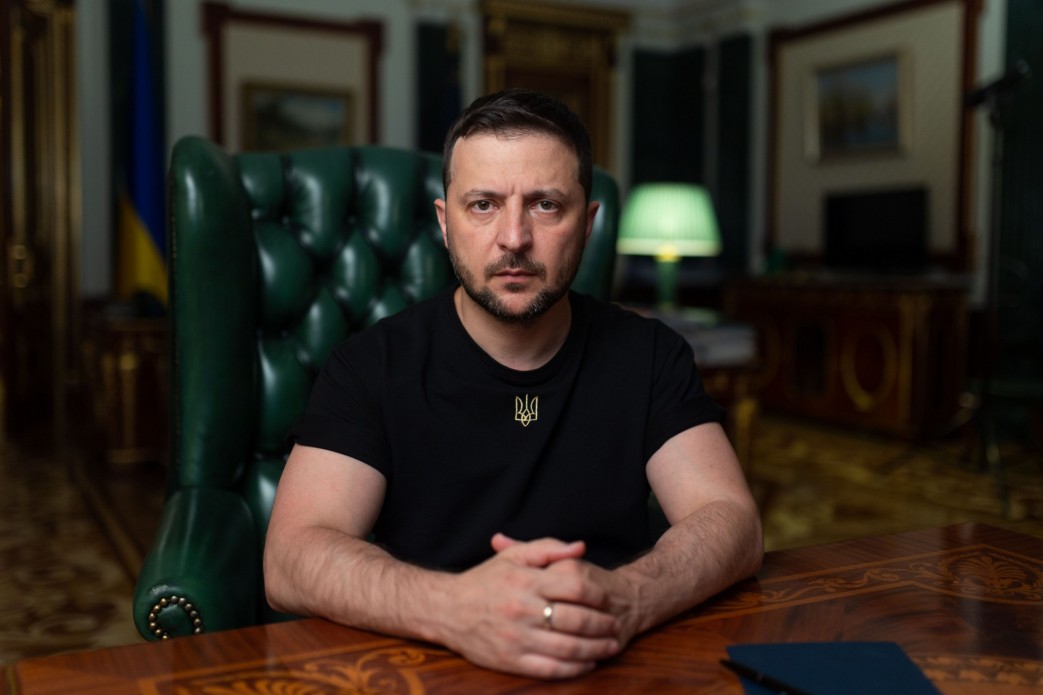 烏克蘭總統澤倫斯基(Volodymyr Zelensky)。 (資料照／烏克蘭總統府)