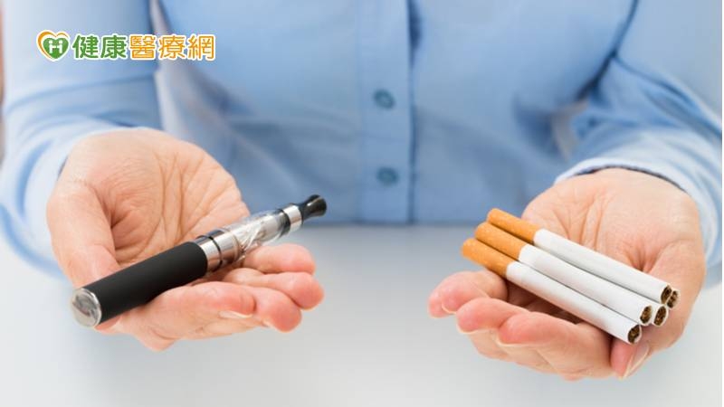 世界衛生組織指出，電子煙含尼古丁代表具高度成癮性，會傷害腦部發育外，更可能併用傳統菸品，如此一來，雙重使用紙菸、電子煙，更會增加呼吸道和心血管疾病的風險。(圖：健康醫療網 提供)