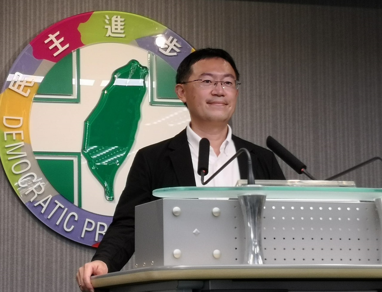 民進黨發言人李坤城。(資料照/劉玉秋攝)