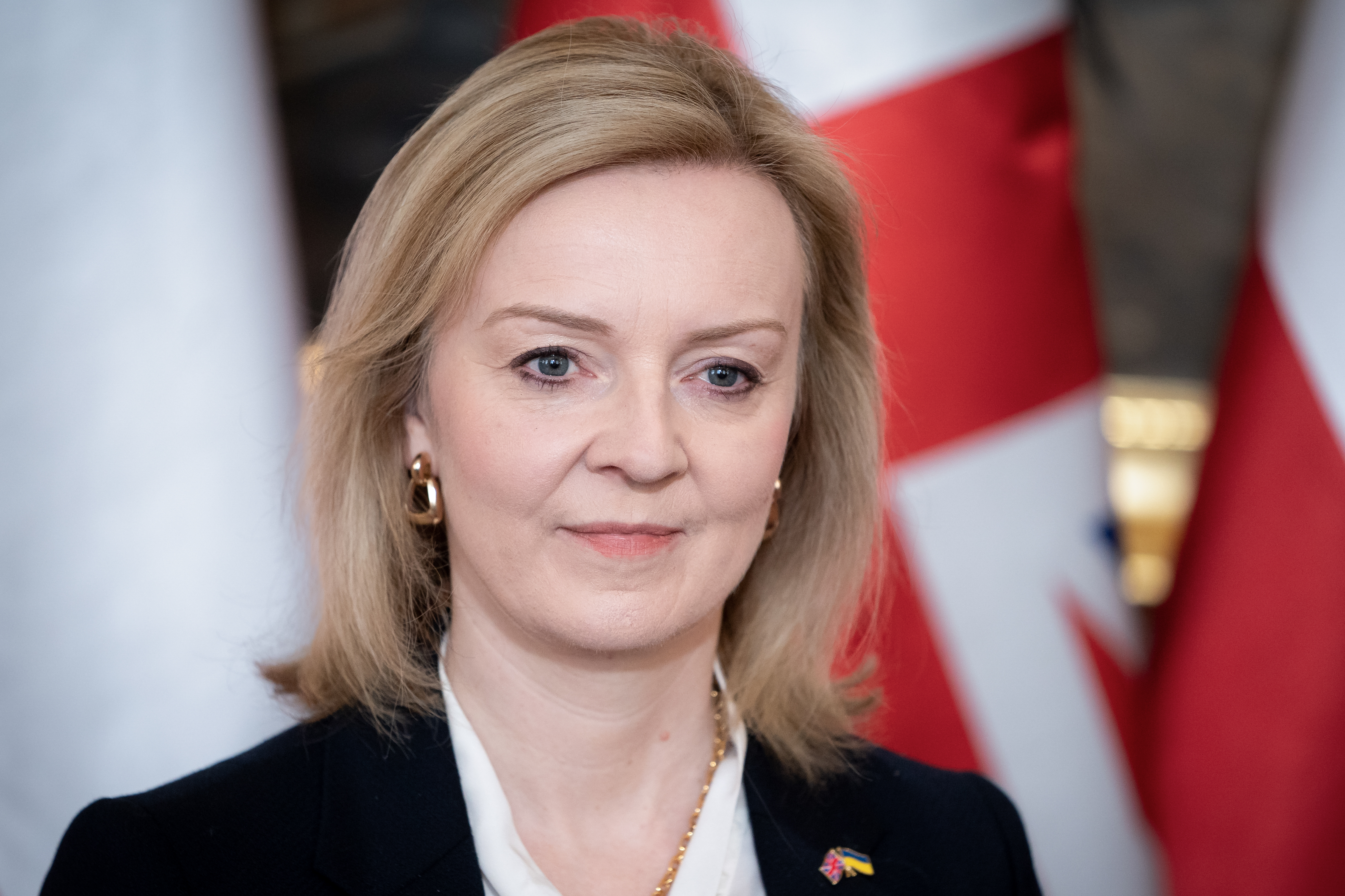 英國首相特拉斯（Liz Truss）。 (AFP)