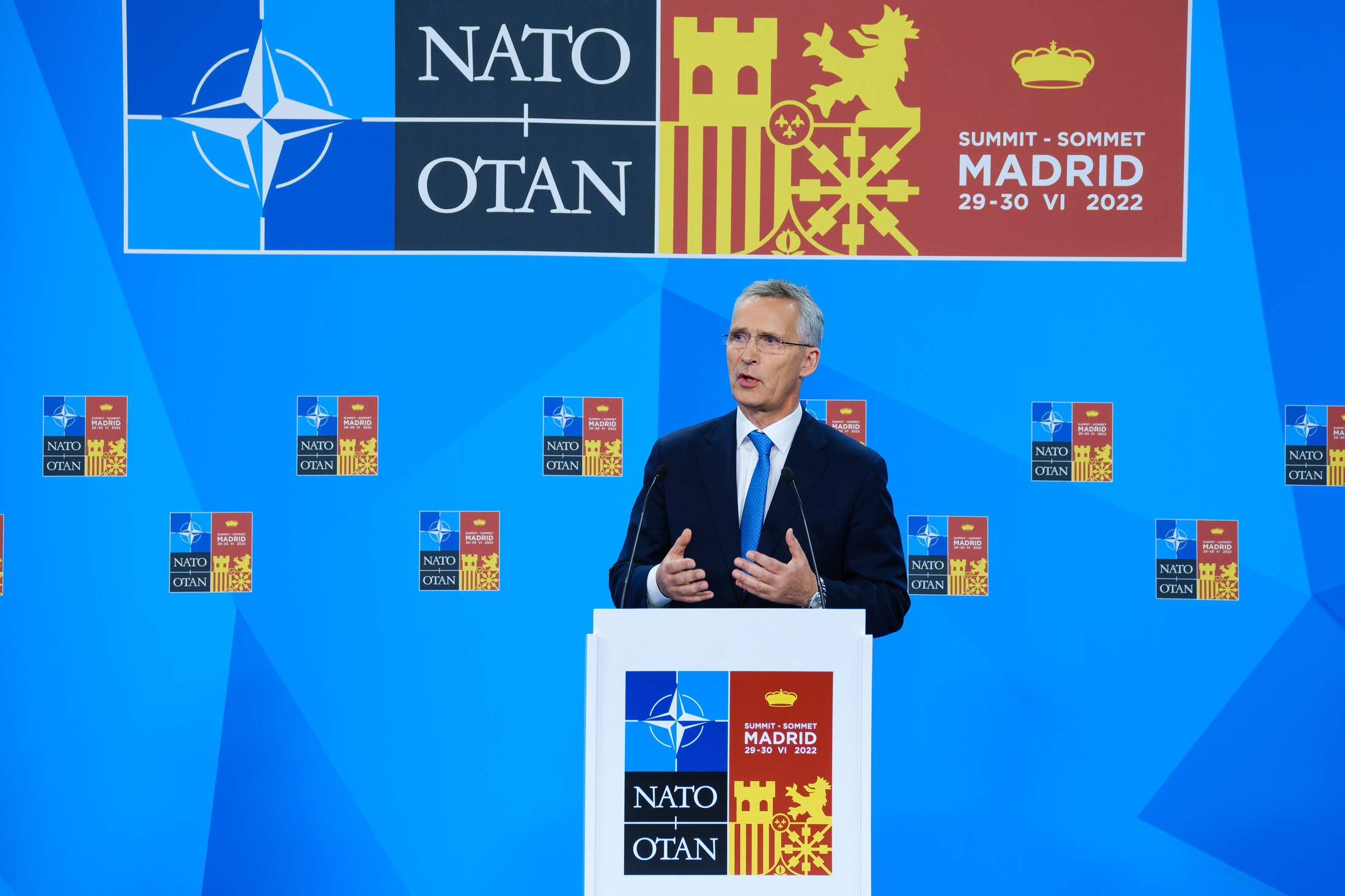 北約秘書長史托騰柏格〈Jens Stoltenberg）。 (圖:NATO)