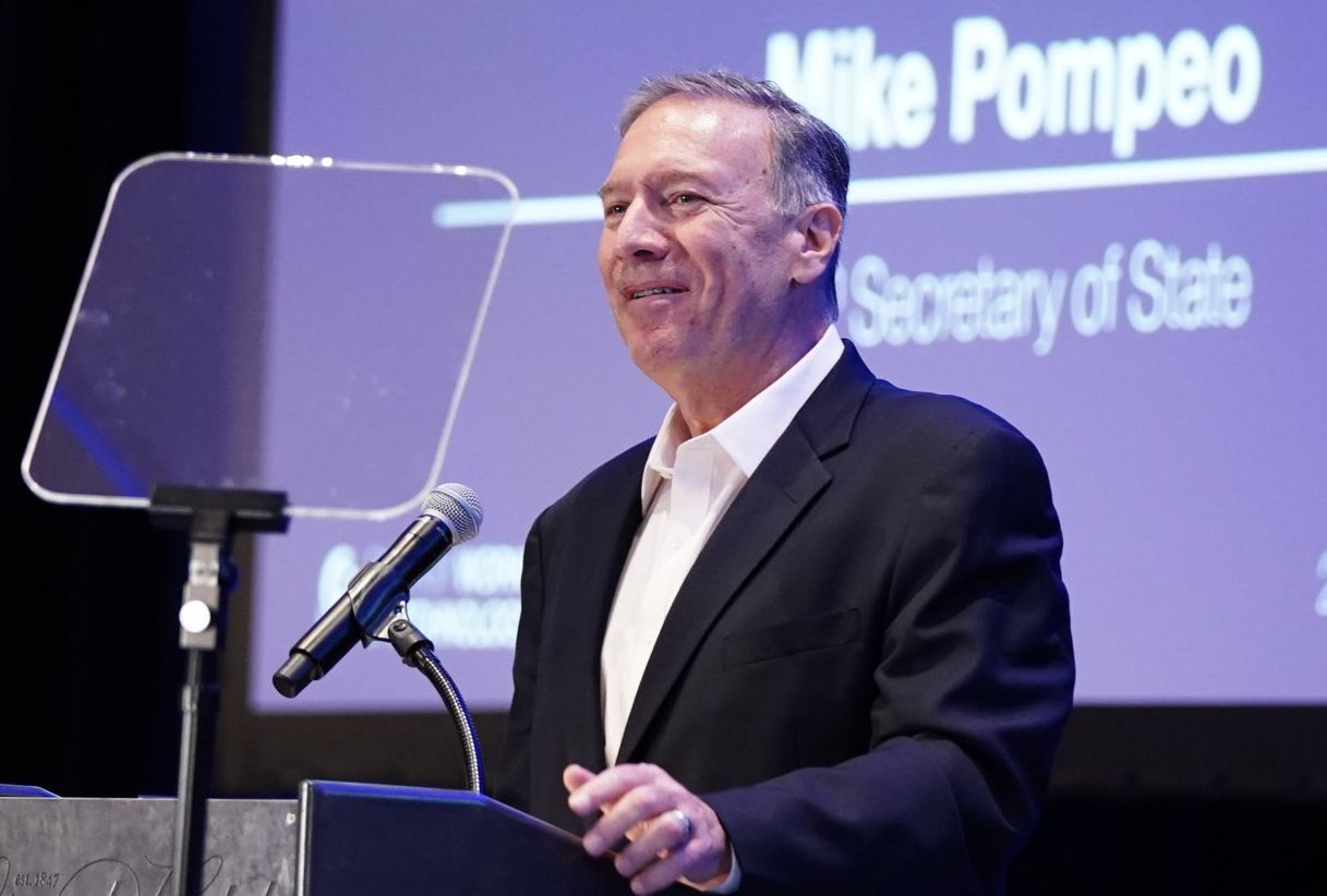 美國前國務卿蓬佩奧（Mike Pompeo）9月底將再度訪台。 (圖:推特)