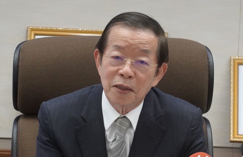 駐日代表謝長廷6日就近來中俄軍艦頻現蹤台日周邊一事指出，台日皆重視此事，中國是在製造新的現狀，而目前需中國協助的俄羅斯支持中國，予以壯膽。(圖：中央社)