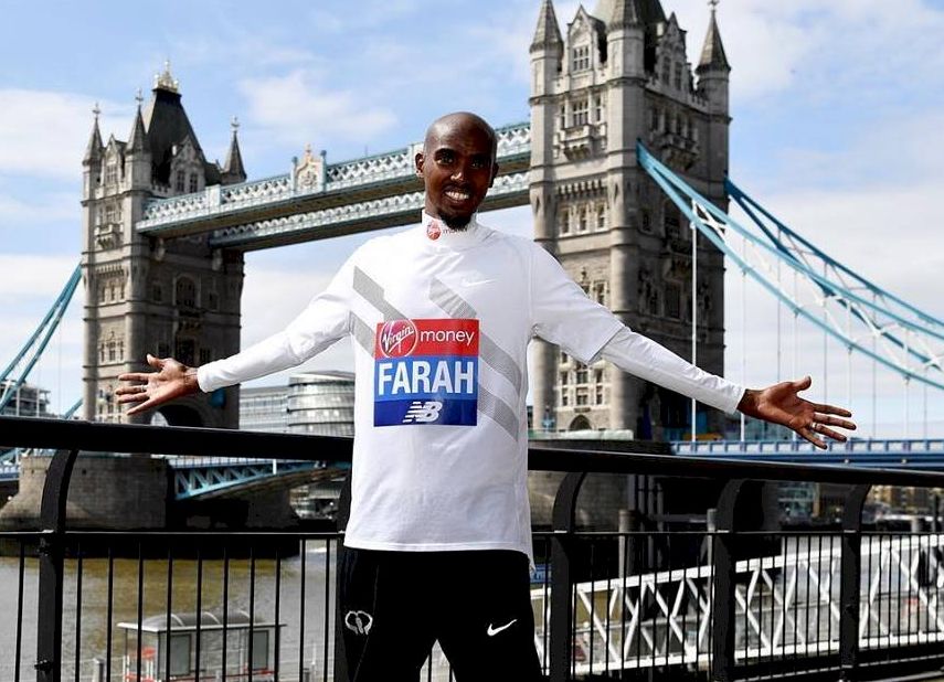 英國長跑名將法拉(Mo Farah) (網路圖片)