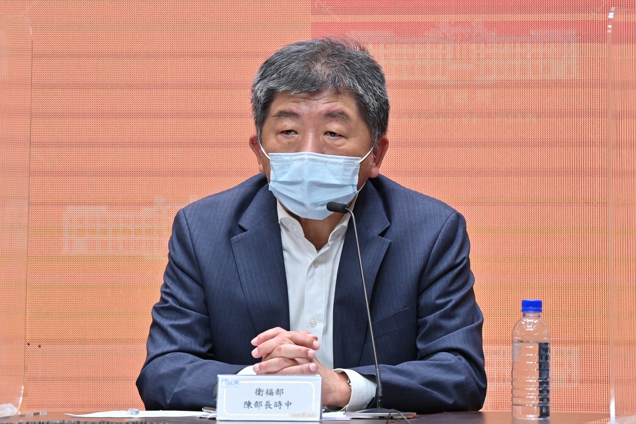 陳時中日前請辭衛福部長投入選戰，競選團隊短短10天迅速成軍。(行政院資料照)