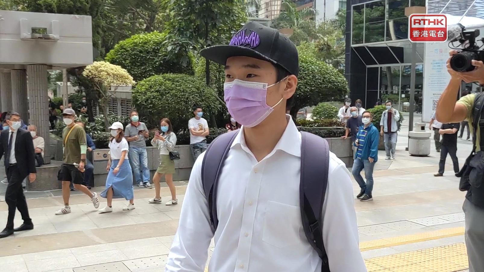 香港反送中運動示威中遭防暴警察槍傷的中學生曾志健。 (圖:香港電台資料照)