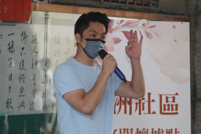 國民黨台北市長參選人蔣萬安。(圖：中央社)