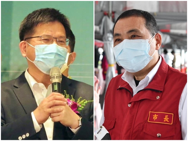 民進黨新北市長參選人林佳龍再度呼籲公布恩恩事件資料，新北市長侯友宜則表示人民期盼選舉過程不抹黑。(合成圖)