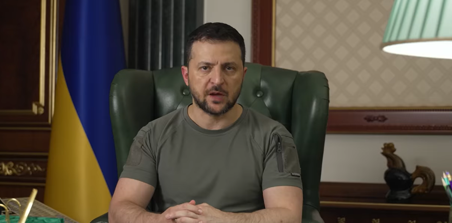 烏克蘭總統澤倫斯基。(資料畫面/擷自Volodymyr Zelensky FB)