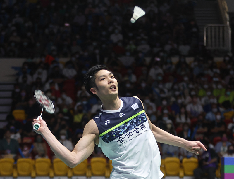 台灣羽球一哥周天成 (資料照片/中央社)