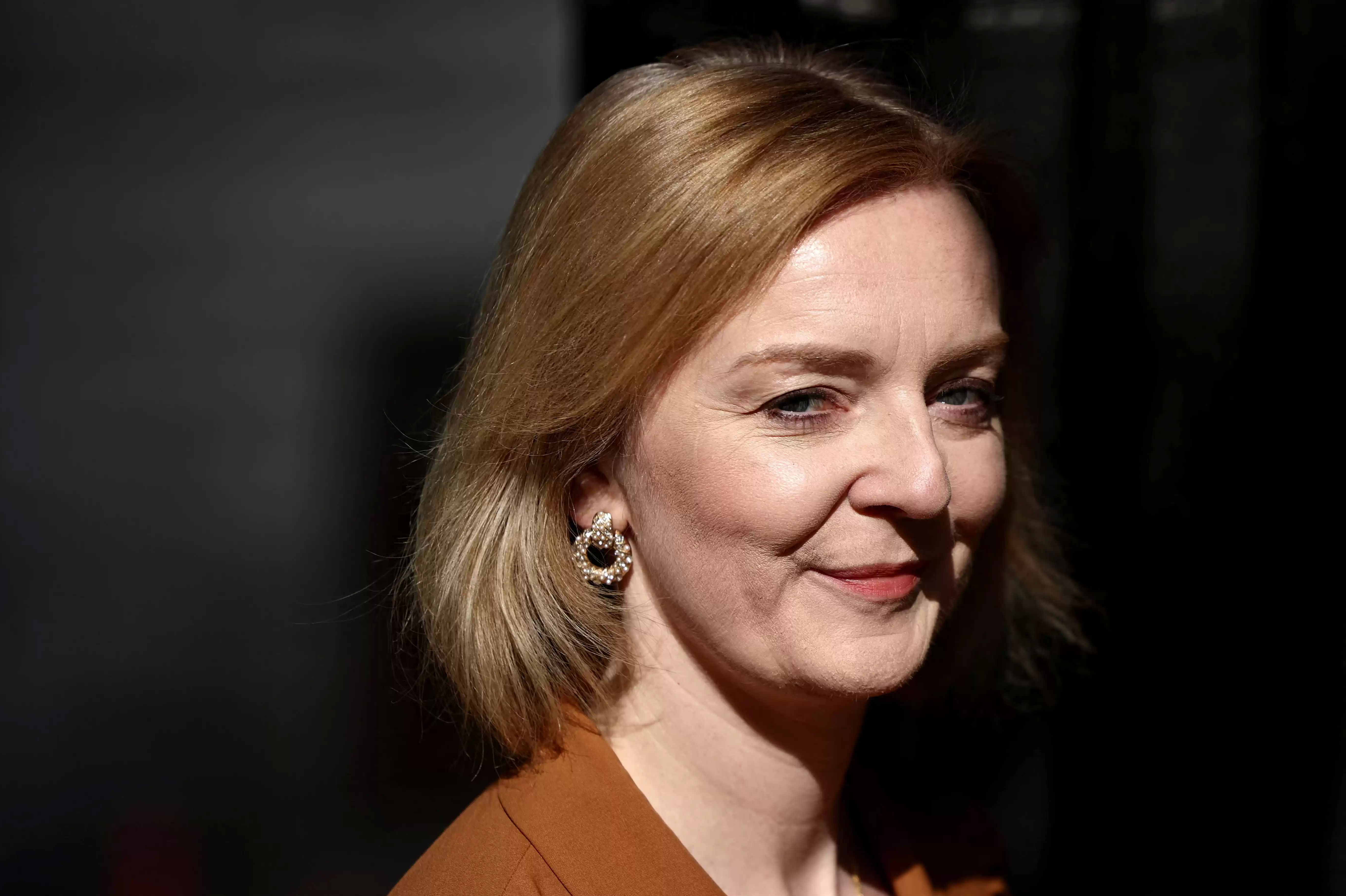 英國首相熱門人選、外交大臣特拉斯(Liz Truss)。(路透社/達志影像)