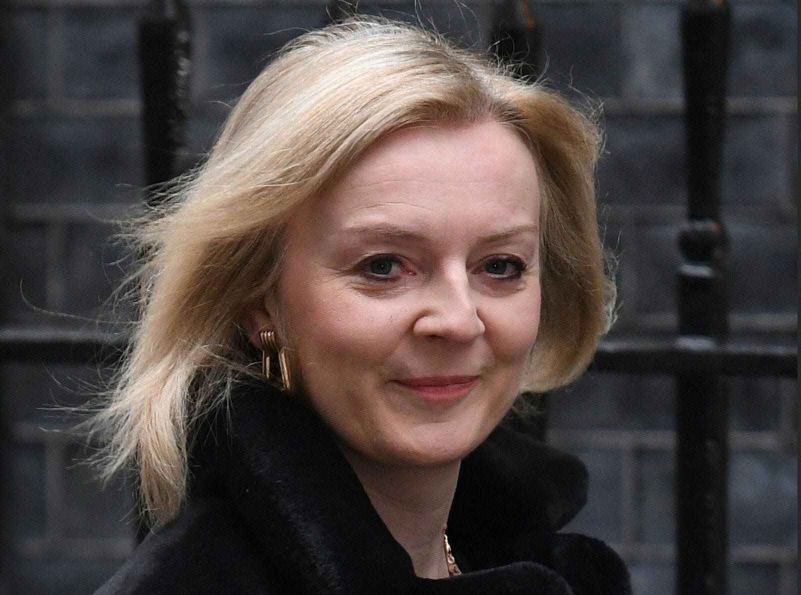 英國前首相特拉斯(Liz Truss)。 (資料照片/ AFP)