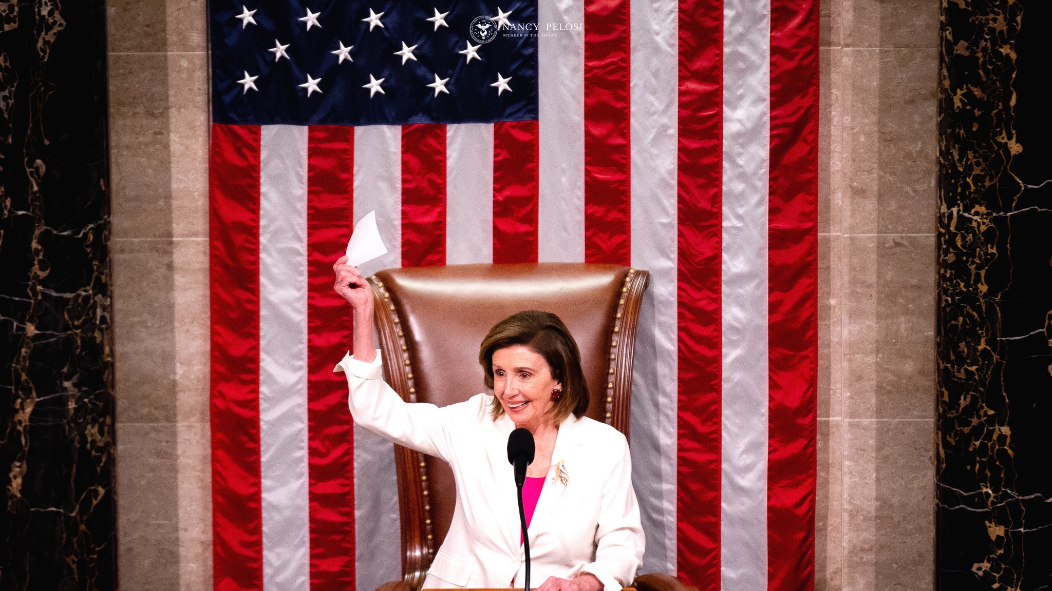 美國國會眾議院議長裴洛西(Nancy Pelosi)於29日出發展開亞洲訪問之行。(FB/Nancy Pelosi)