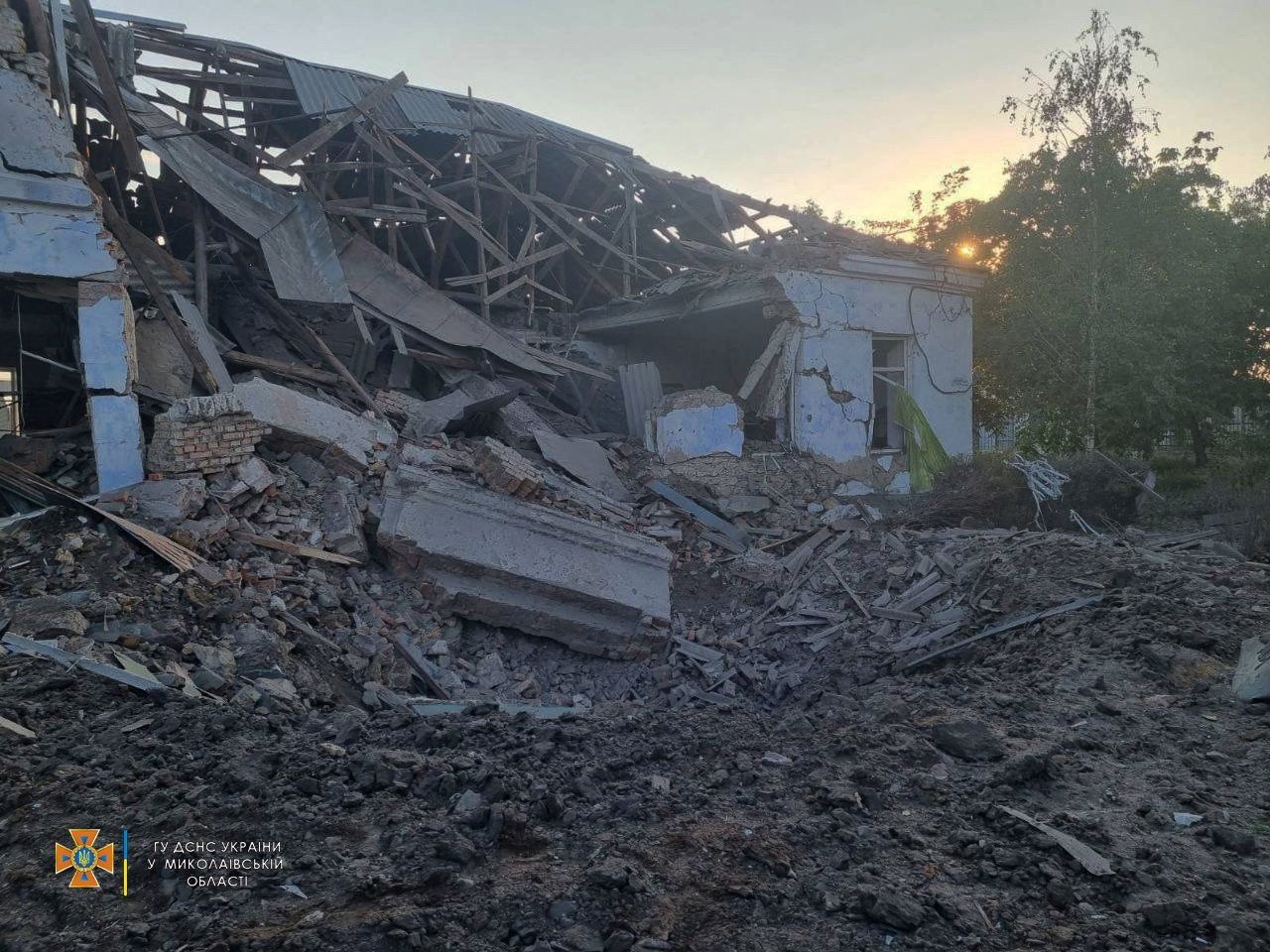 俄羅斯飛彈持續攻擊烏克蘭南部港口城市尼古拉耶夫(Mykolaiv)。(路透社/達志影像)